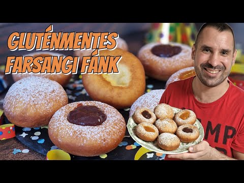 Gluténmentes Farsangi Fánk - Gábor a Házi Pék