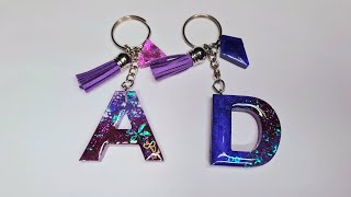 Resin Keychain Using Nail Art Beginners Friendly
