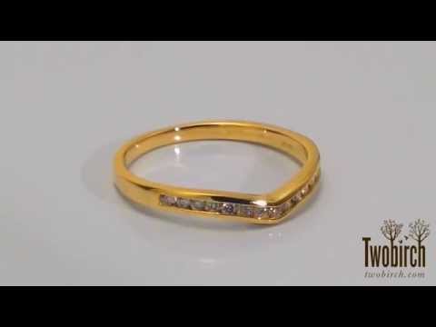 Classic Contour Wedding Ring- TwoBirch