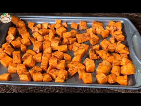 BEST EVER ROASTED SWEET POTATATOES - How to bake sweet potatoes