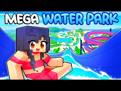 Aphmau - Opening a MEGA WATER PARK in Minecraft!