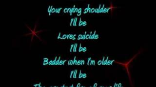 I&#39;ll Be Your Crying Shoulder Lyrics