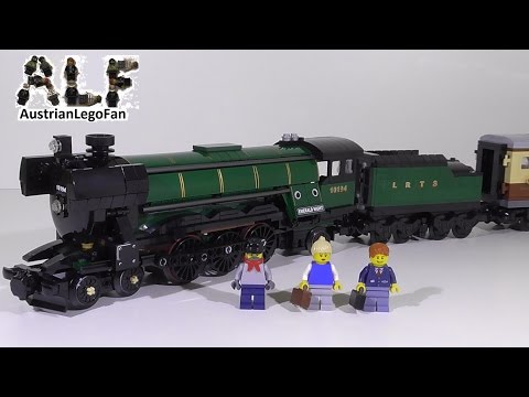 Lego Creator 10194 Emerald Night / Smaragdexpress - Lego Speed Build Review