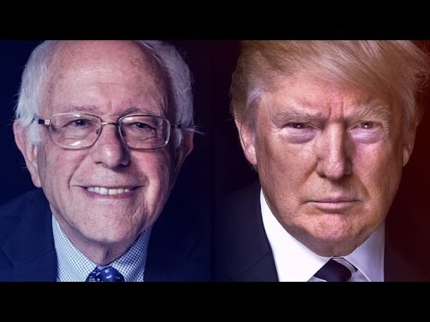Click to Watch the Trump, Sanders win with commanding leads in New Hampshire - but what happens next? video