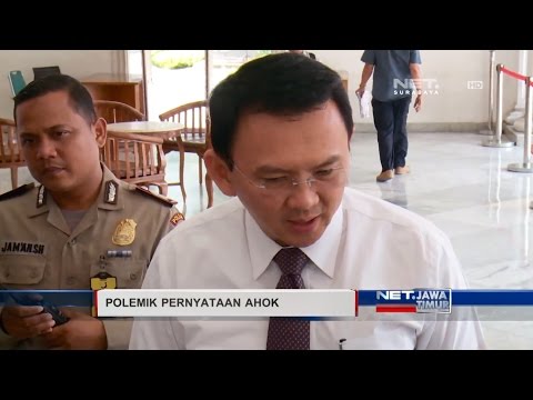 NET. JATIM - AHOK MINTA MAAF KEPADA RISMA