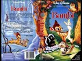 Walt Disney Bambi 1942 Bande Annonce Pub VHS 1994