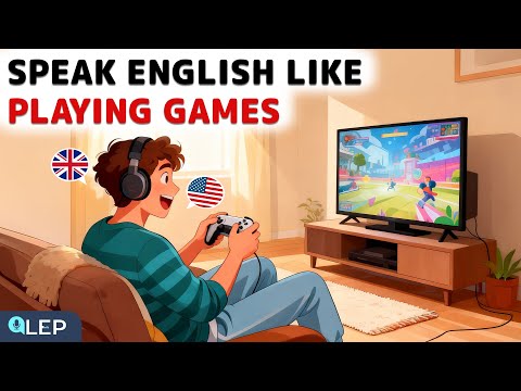 Speak English Like Playing a Video Games | Learn English Podcast for Beginners (A1-B1)