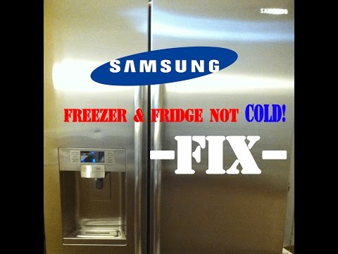Fix Samsung Refrigerator/Freezer Not Staying Cold ❄️ (Model RSG257AARS) – Easy DIY Repair!