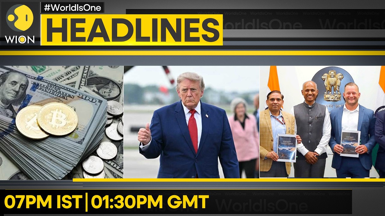 Trump: Direct Backchannel With IRGC | India Signs $203 Million Drone Lease Deal | WION Headlines