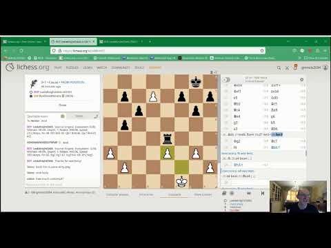 lichess.org - GM David Navara against Leela ("Contemptla") at knight odds