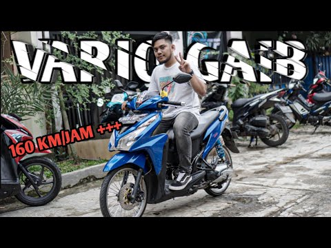 Riview Vario 125 Spek Gaib, Tembus 160 Km/Jam++, Garapan BSTP (Budi Speed Turning Project)