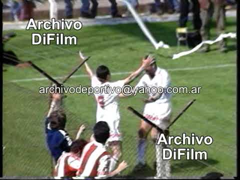Estudiantes de La Plata vs Chacarita Juniors (1-1) - DiFilm 1994