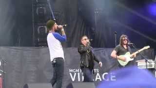 Fences- "Arrows (feat. Macklemore)" (720p) Live @ the IHeartRadio Fest 2014