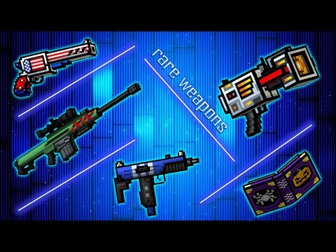 55 LVL Rare Weapons #2 - Pixel Gun 3D Set Gameplay