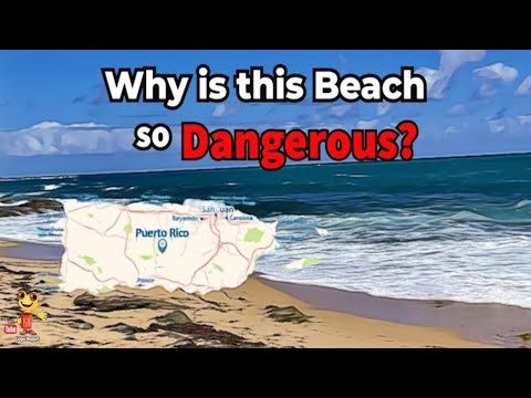Why is Condado Beach in Puerto Rico so dangerous?
