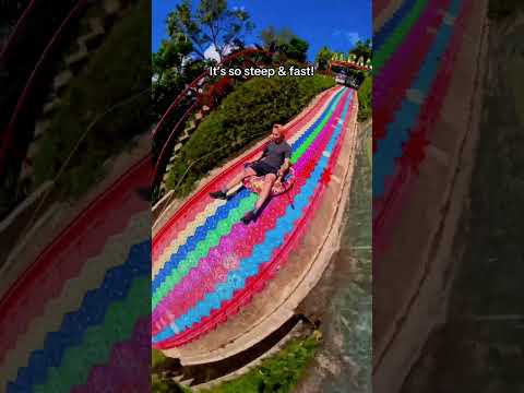 Riding the FAMOUS Rainbow Slide in El Salvador!