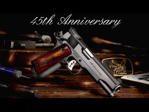 Wilson Combat 45th Anniversary Special Edition Custom 1911 - CQB Retro Pistol .45ACP Classic Handgun
