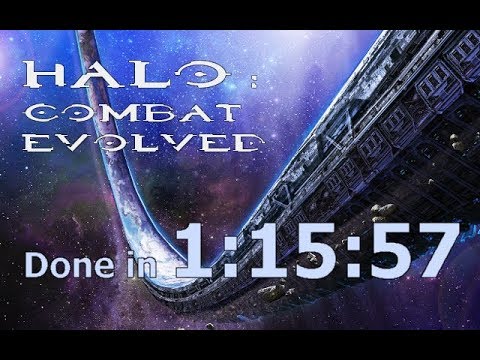Halo: CE Legendary Speedrun in 1:15:57