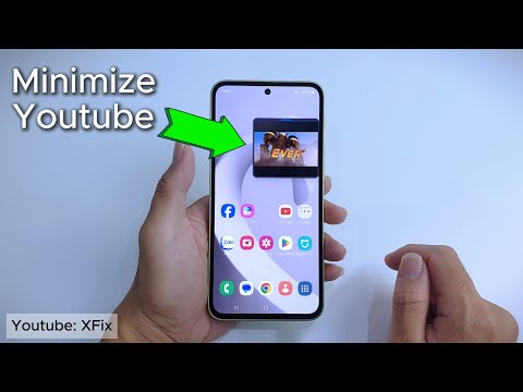 How to Minimize Youtube On Samsung