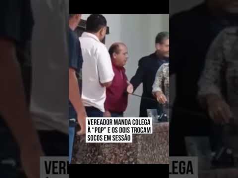 VOCÊ VIU ISSO? VEREADORES TROCAM SOCO DURANTE SESSÃO DA CÂMARA NO INTERIOR DO MATO GROSSO