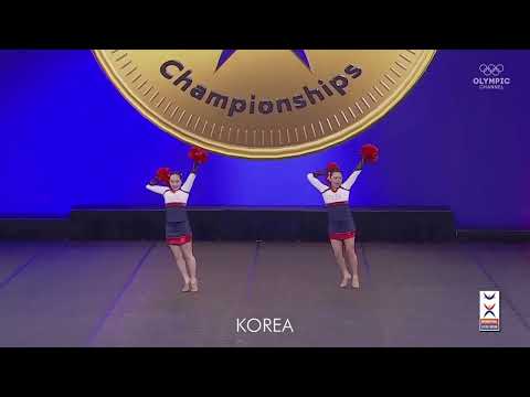 2023 ICU Worlds Pom Doubles - Team Korea