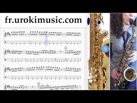 Cours de Saxophone Alto Shakira Can't Remember to Forget You Partie#1 Partitions Mélodie Сhansons