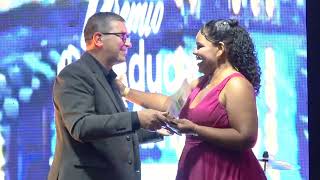 Cerimônia reconhece os vencedores do Prêmio Educador Santista 2025