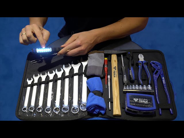 Video teaser for BRILLIANT TOOLS BT024064 Werkzeug-Nylontasche, 58-tlg  [Powered by KS TOOLS]