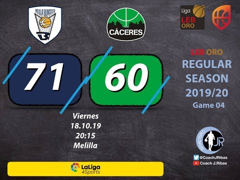 LEBORO 19/20 J04 MELILLA vs CACERES