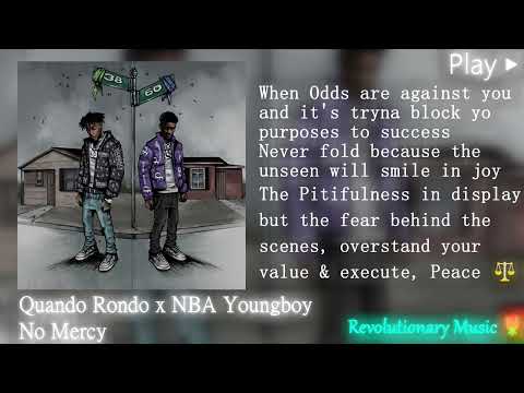 Quando Rondo & YoungBoy Never Broke Again - No Mercy [True 639Hz Love & Connection]