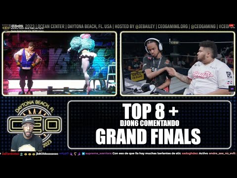 SF6: TOP 8 + GRAND FINALS  -  CEO 2023 FT. MenaRD, Punk, Nephew, Idom, Caba【Street Fighter 6】