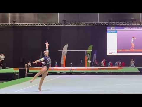 Thaís Fidelis solo retorno no pan americano em Panamá de ginástica artística