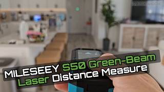 MILESEEY S50 Laser Measure Unboxing and P2P Test - 400ft Green Beam Surprise Results