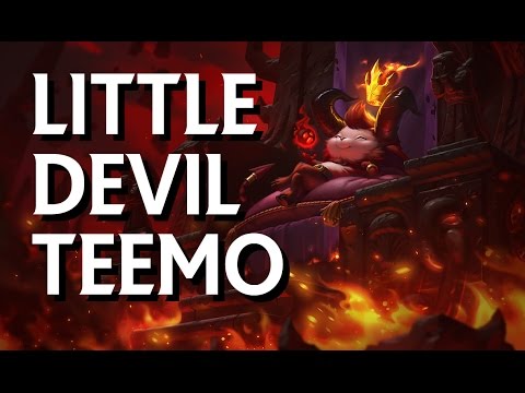Little Devil Teemo Skin Spotlight (Teemo New Skin 2016)