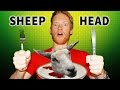 Eating Sheep Head in Iceland 