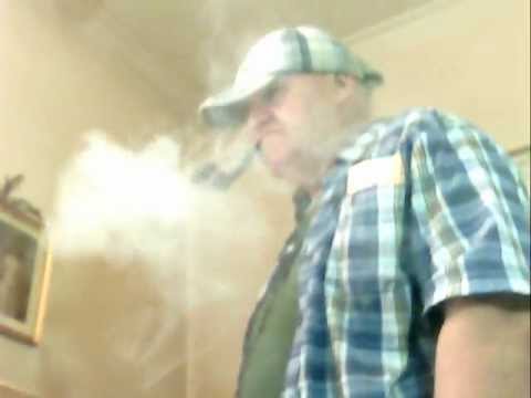 Smoking, my Big-Ben Invention, Pipe Tobaccos, with Dark Green TShirt; Scotland Shirt