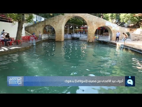 شاهد بالفيديو.. أجواء العيد من مصيف