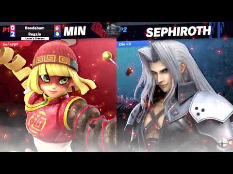 PSTC - Mando (Min Min) VS Dietsoda (Sephiroth, Cloud) - SSBU Losers 9th