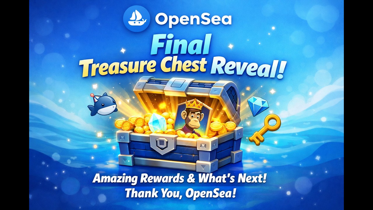 💎 FINAL OPENSEA TREASURE CHEST REVEAL – Live Unveiling!