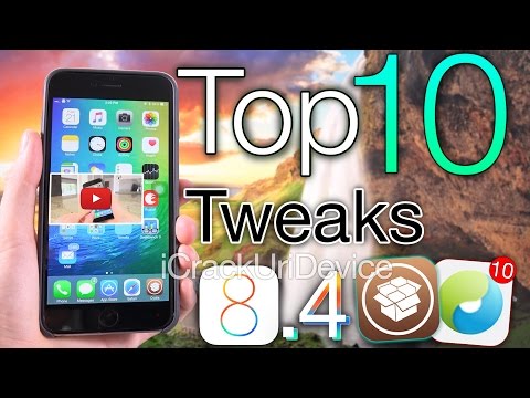 Top 10 iOS 8.4 Cydia Tweaks - BEST TaiG pre 8.4.1 Jailbreak 8.4 Tweaks & August 2015