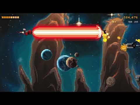 Steredenn binary stars (gameplay with Red Baron)