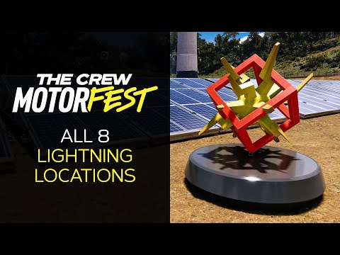 The Crew Motorfest - All 8 Lightning Locations ("E-nergy" Challenge)
