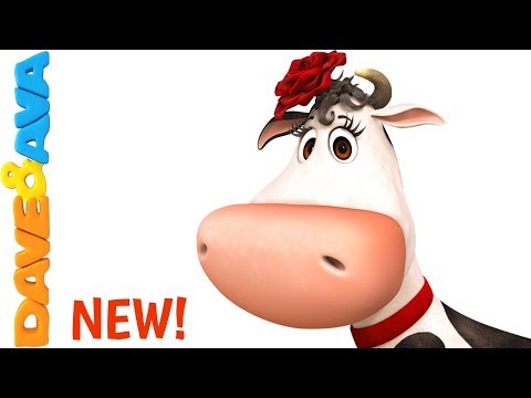 😜 The Cow Named Lola | New Nursery Rhymes and Kids Songs from Dave and Ava 😜
