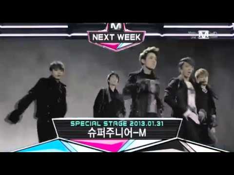130124 Super Junior M Next week special stage