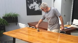 Australian Hairpin Legs | Bunnings Bench Top | How To DIY Dining Table