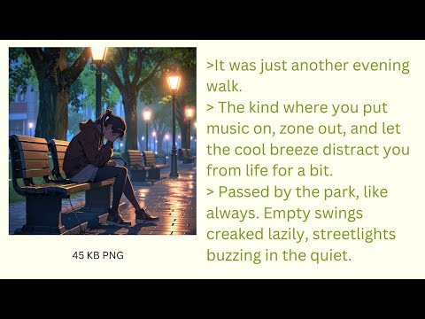 Anon Tried to Help the Girl Crying at the Park | 4Chan Greentext Stories