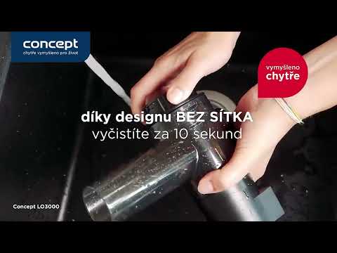 Concept LO3000 - Šnekový odšťavňovač EASY CLEAN 150W/230V