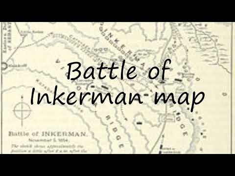 How to pronounce Battle of Inkerman map in English?