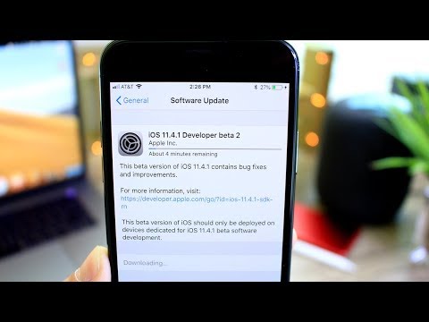 iOS 11.4.1 Beta 2 Released & WatchOS 5 Re-Released