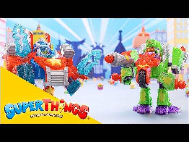 Игровой набор SuperThings - Супербот Трансформер Сила